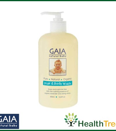 GAIA NATURAL BABY Hair & Body Wash 500ml - HealthTree