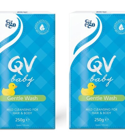 QV婴儿温和洗面奶250ml x2
