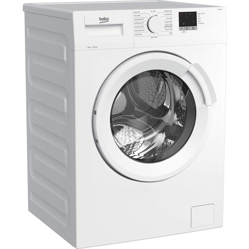 Beko WTL82051W 8kg 1200rpm Freestanding Washing Machine - White 
